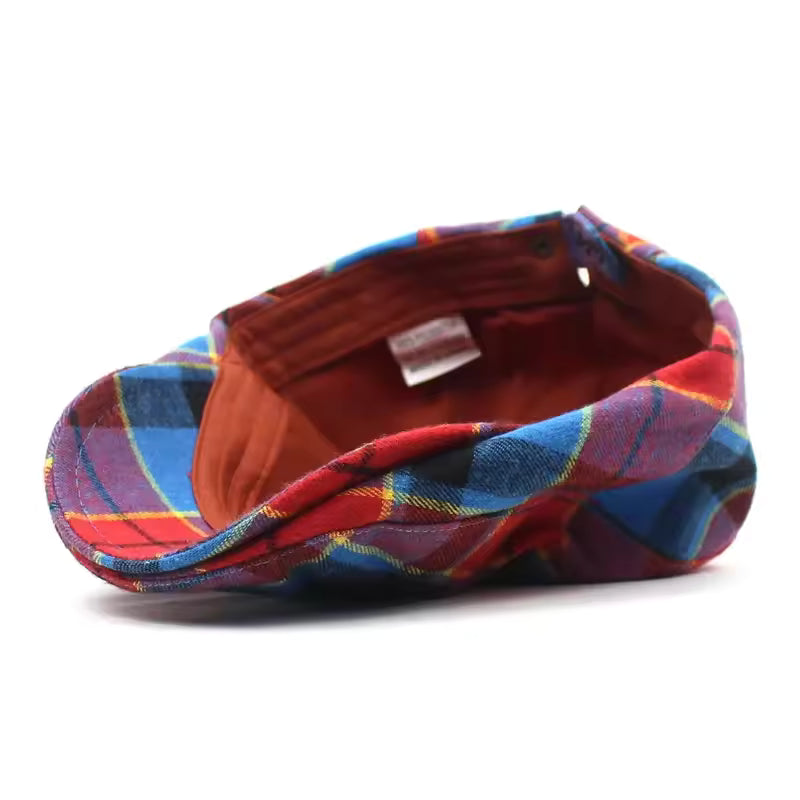 Xavier | Casquette Tartan de Fête