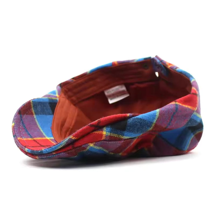Xavier | Casquette Tartan de Fête