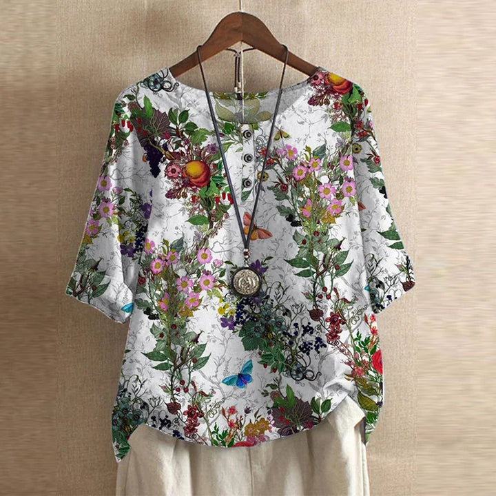 Angélique | Blouse d'inspiration rétro