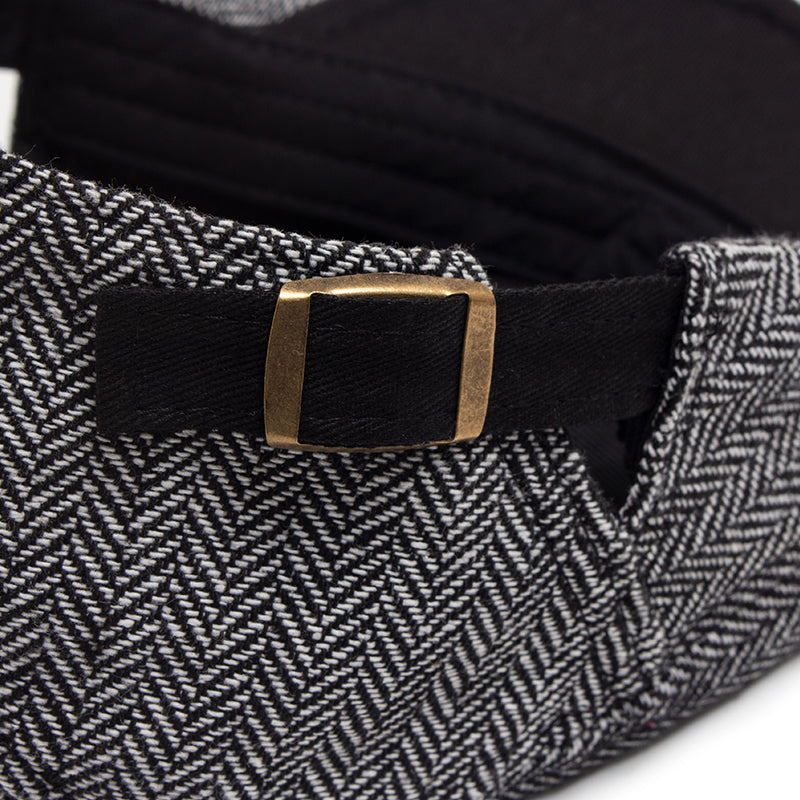 Enzo | Casquette en Laine Herringbone