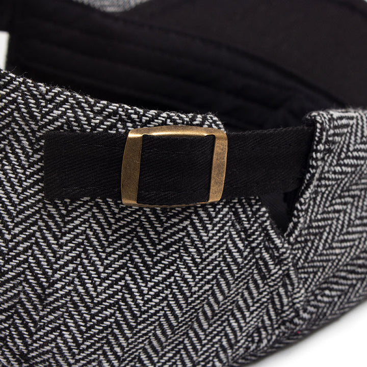 Enzo | Casquette en Laine Herringbone