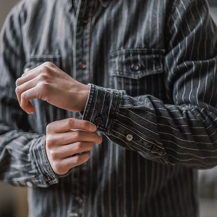 Hugo | Chemise À Rayures Manches Longues Pour Homme