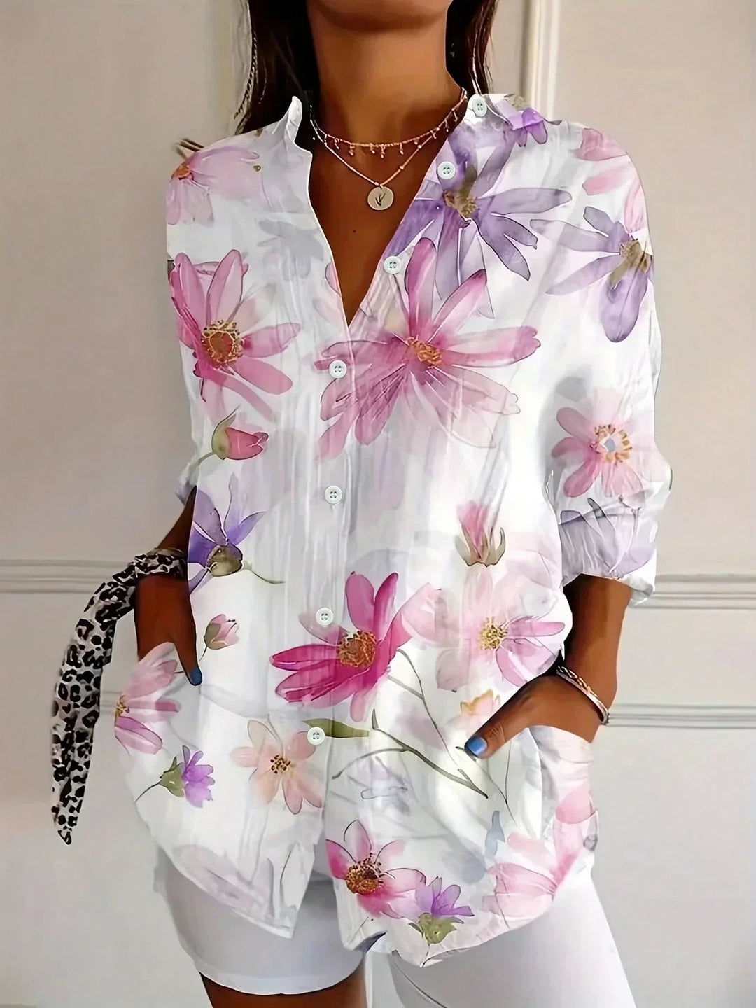 Élianne | Blouse élégante aux couleurs durables