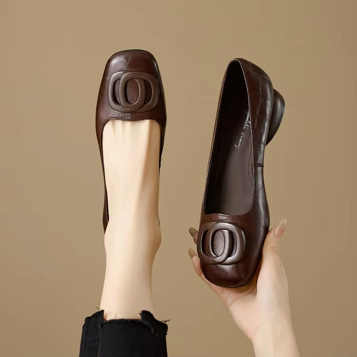 Sancia | Ballerines en cuir élégantes pour femmes