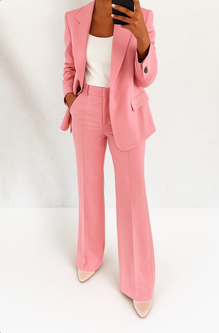 Jacqueline | Ensemble Tailleur Élégant Deux Pièces