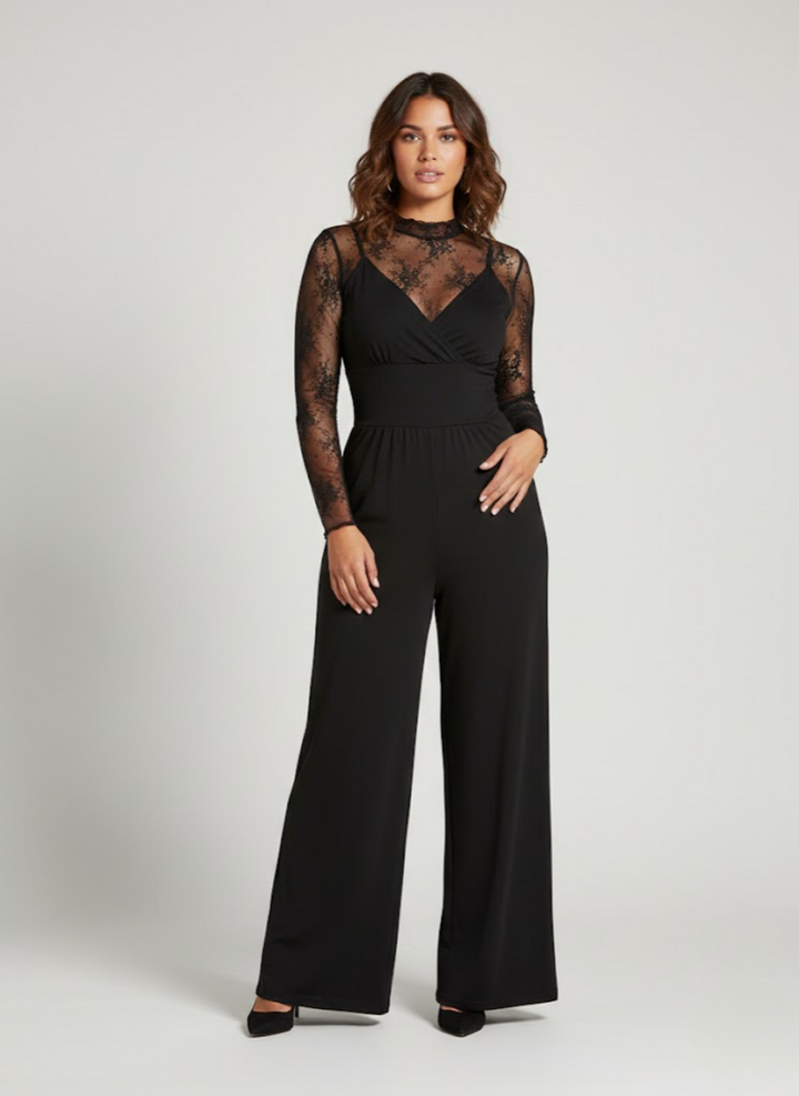 Solène | Ensemble combinaison élégant dentelle moderne