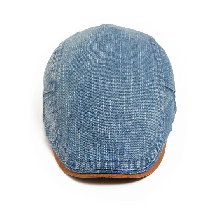 Alexandre | Casquette Plate en Denim Premium – Style Intemporel & Confort Quotidien (1+1 Offre Spéciale)