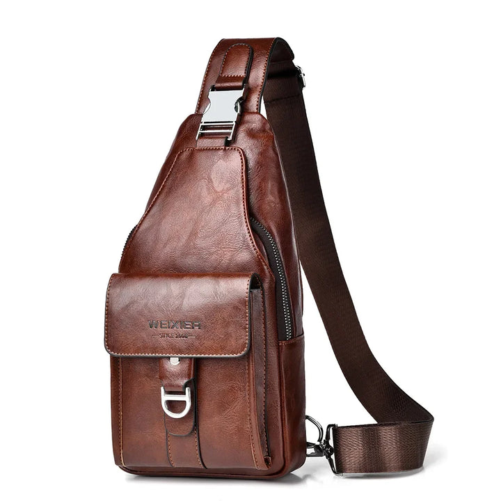 Sébastien ┃ Sac Bandoulière en Cuir pour Homme