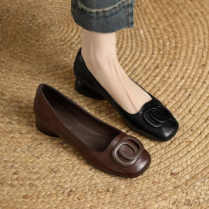 Sancia | Ballerines en cuir élégantes pour femmes