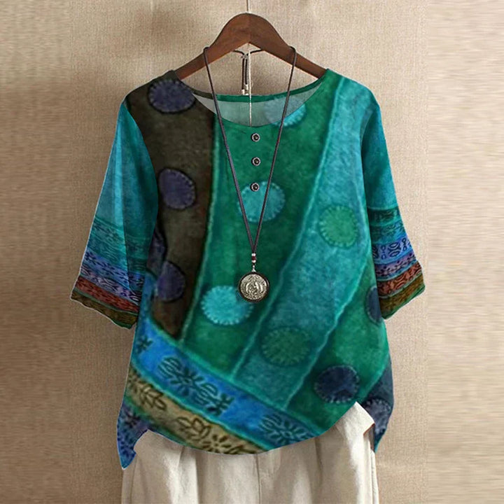 Angélique | Blouse d'inspiration rétro