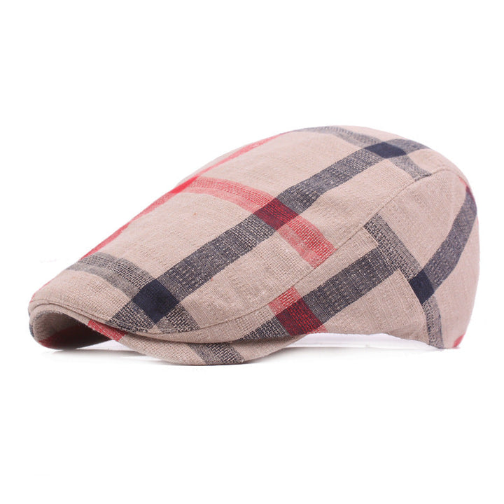 Vincent | Casquette à Carreaux Vintage