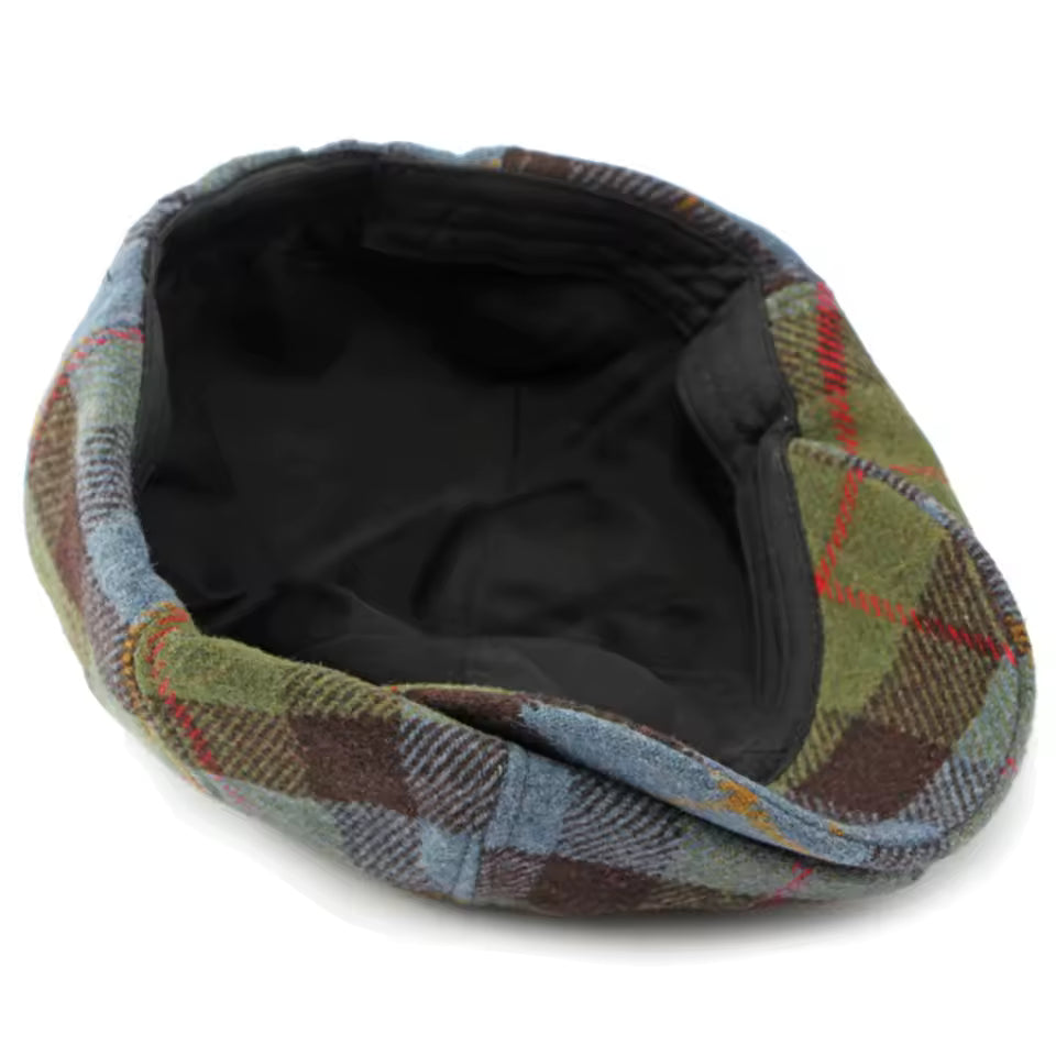 Balthazar | Casquette Newsboy en Plaid d'Hiver