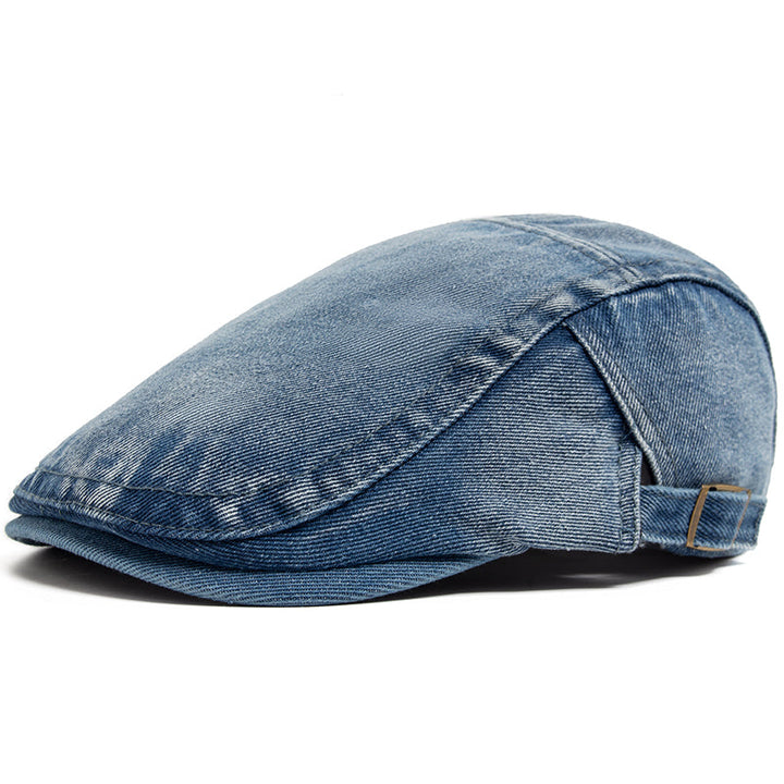 Ulysse | Casquette en Denim Délavé
