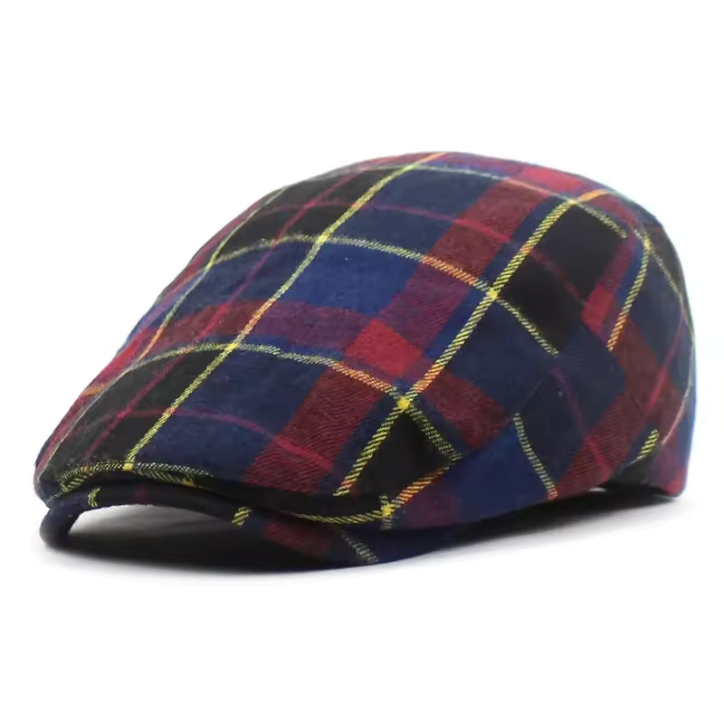 Xavier | Casquette Tartan de Fête