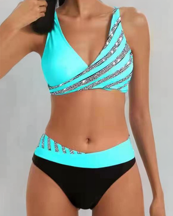 Mona | Bikini aux Couleurs Chaudes