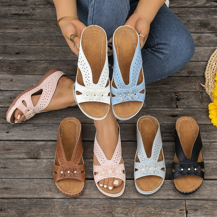 Soleil | Sandales à Talons Confortables pour Femmes