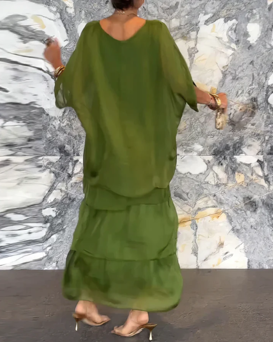 Lucille | Robe Maxi Élegante et Flottante