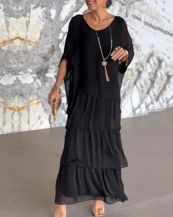 Lucille | Robe Maxi Élegante et Flottante