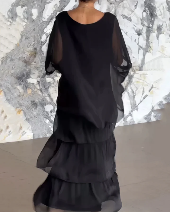 Lucille | Robe Maxi Élegante et Flottante