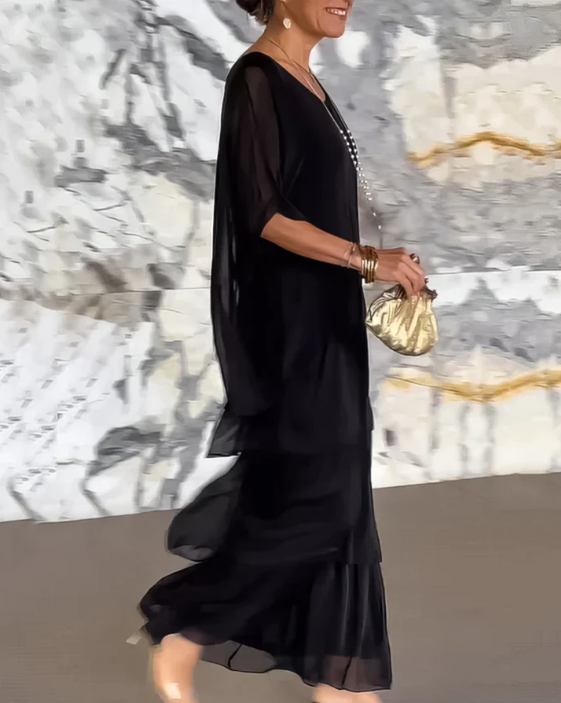 Lucille | Robe Maxi Élegante et Flottante