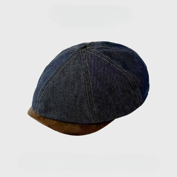 Élias | Casquette en Denim de Travailleur