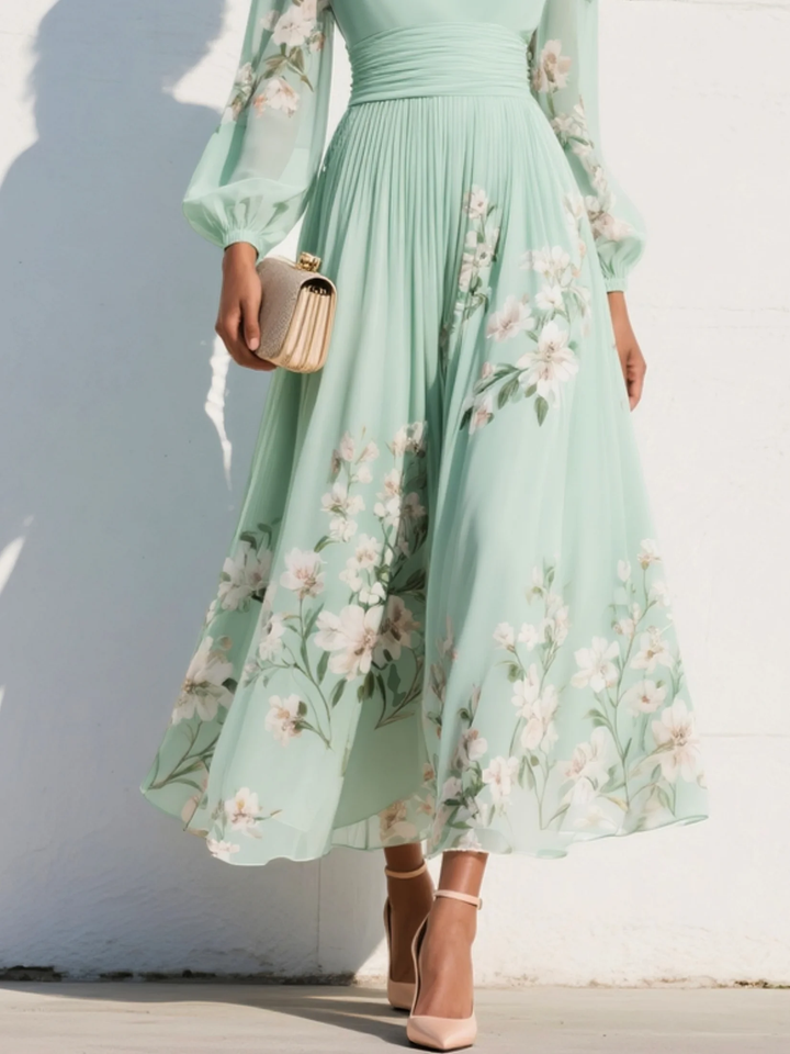 Olyana | Robe Midi Florale