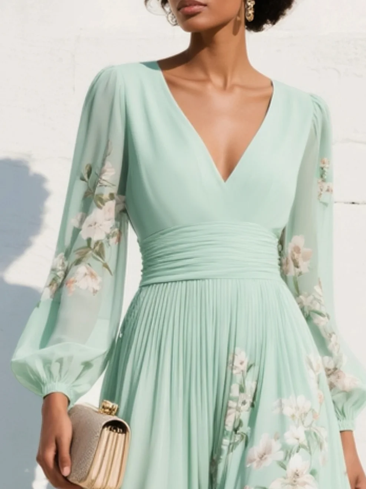 Olyana | Robe Midi Florale
