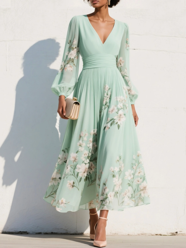 Olyana | Robe Midi Florale