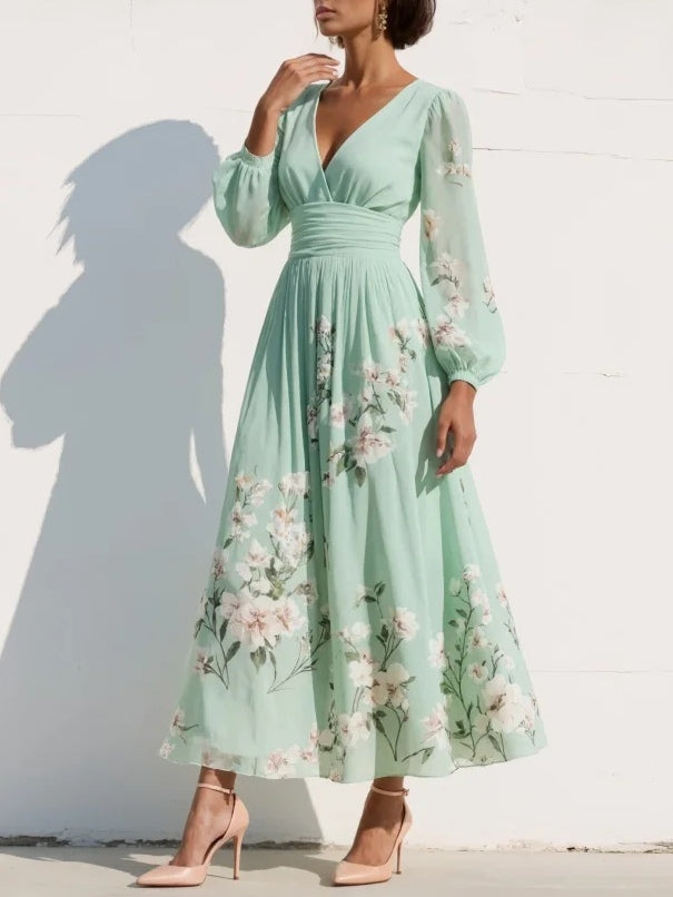 Olyana | Robe Midi Florale