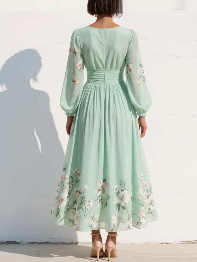 Olyana | Robe Midi Florale