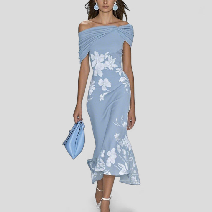 Irène | Robe Midi Élégante