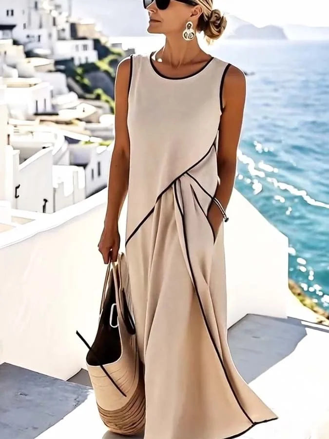 Maisy | Robe sans manches élégante