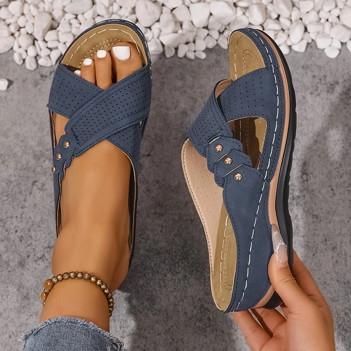 Panéla | Sandales Orthopédiques à Talon Wedge