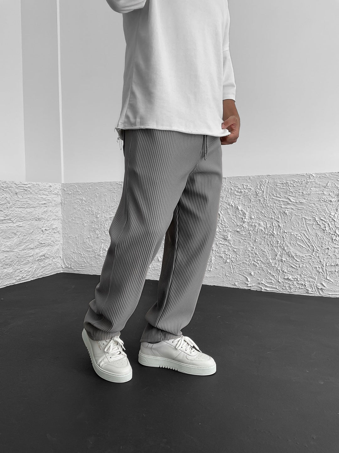 Sami | Pantalon Confortable Côtelé En Spandex