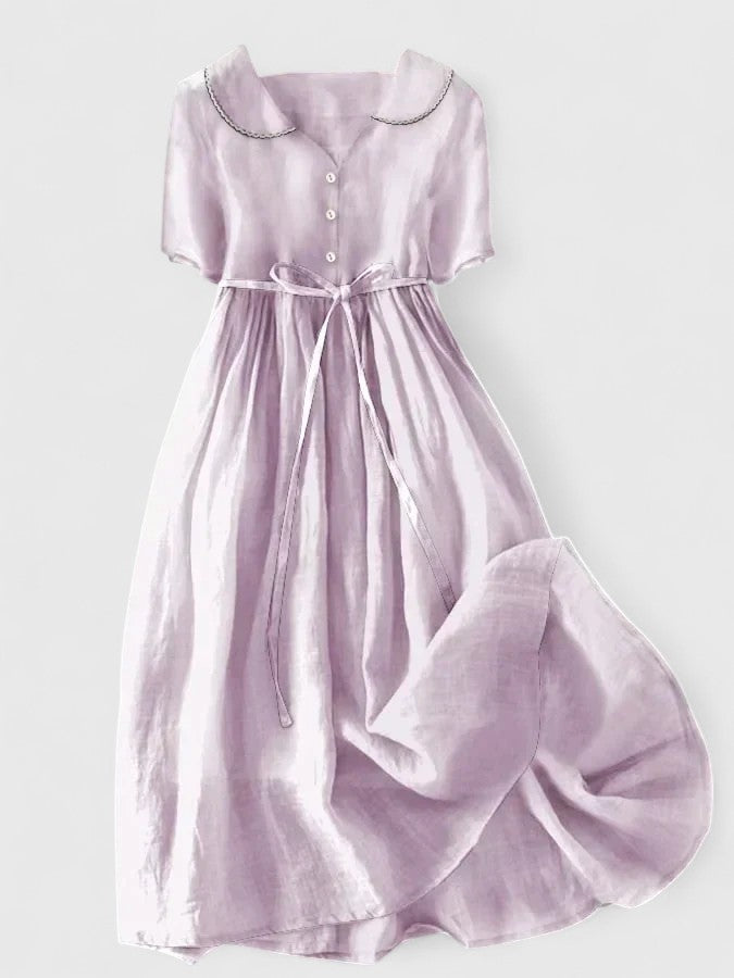 Auriane | Robe Élégante de Printemps Précoce