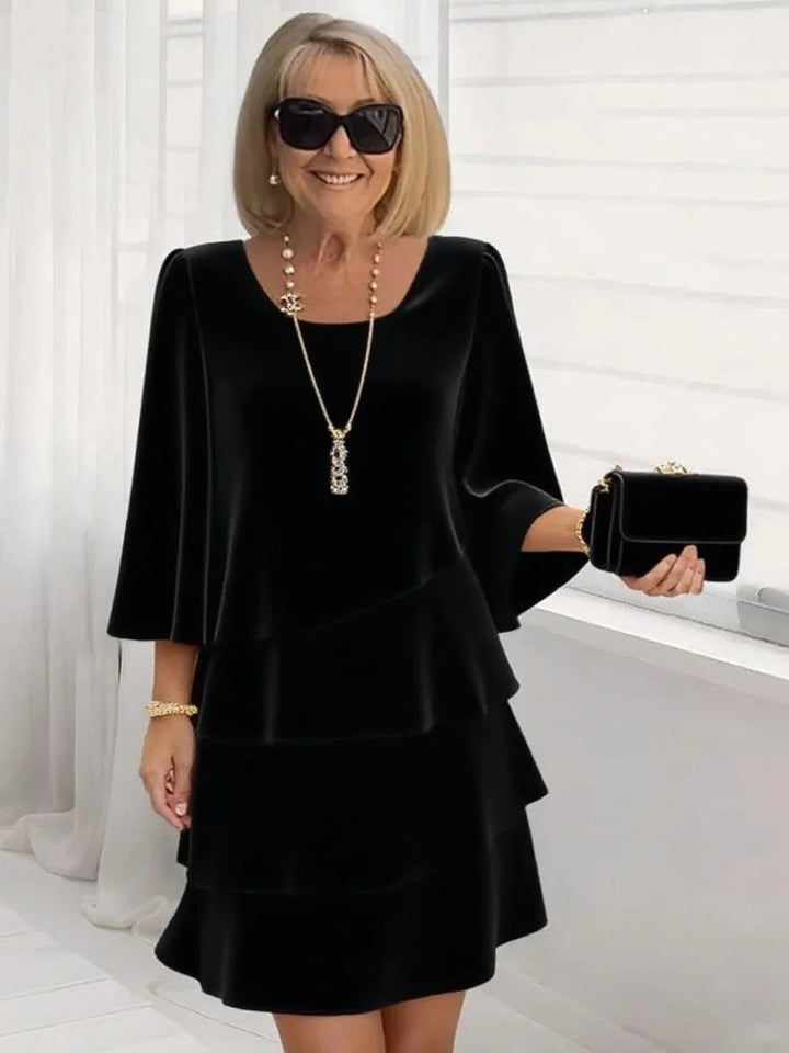 Claire | Robe à volants Élégante et Confortable