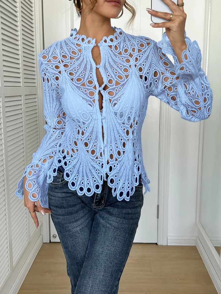 Shantel │ Blouse Moderne à Détails Creux