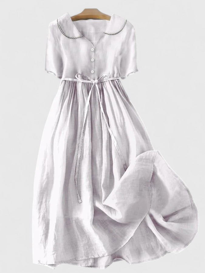 Auriane | Robe Élégante de Printemps Précoce