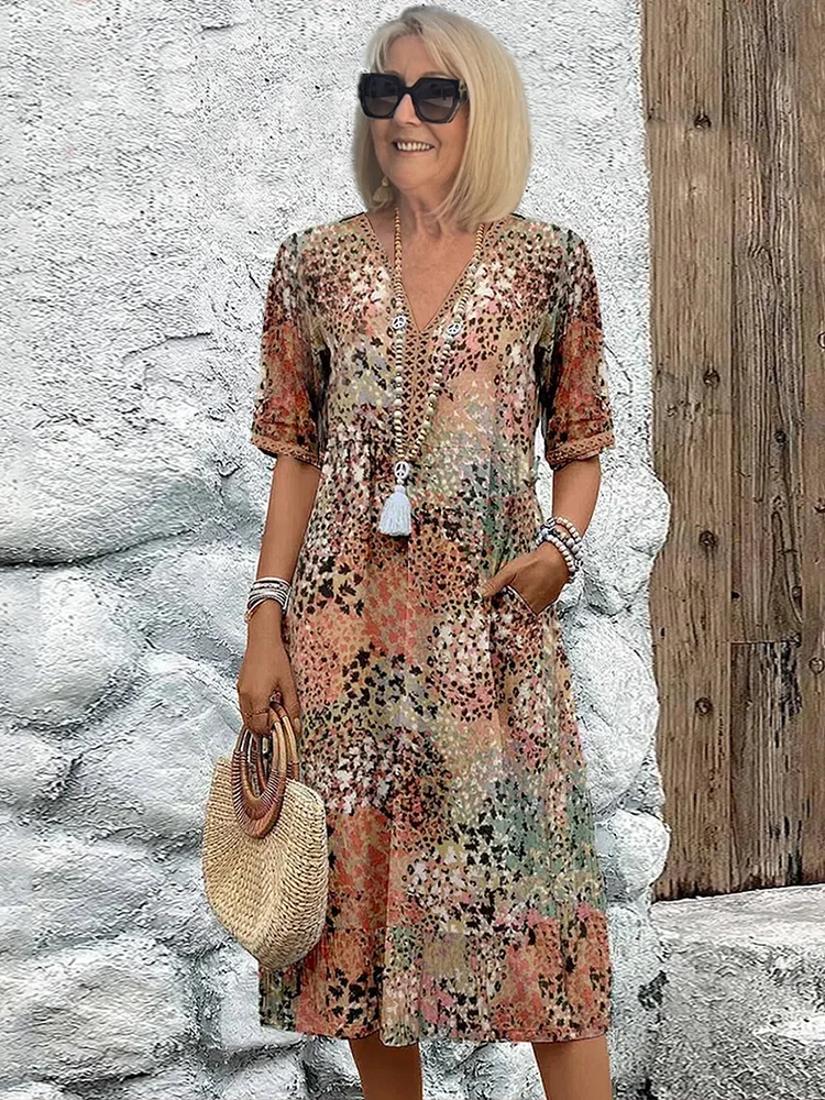 Violeta | ROBE MIDI VIBRANTE