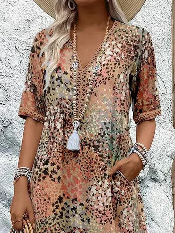 Violeta | ROBE MIDI VIBRANTE