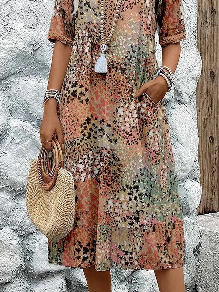 Violeta | ROBE MIDI VIBRANTE