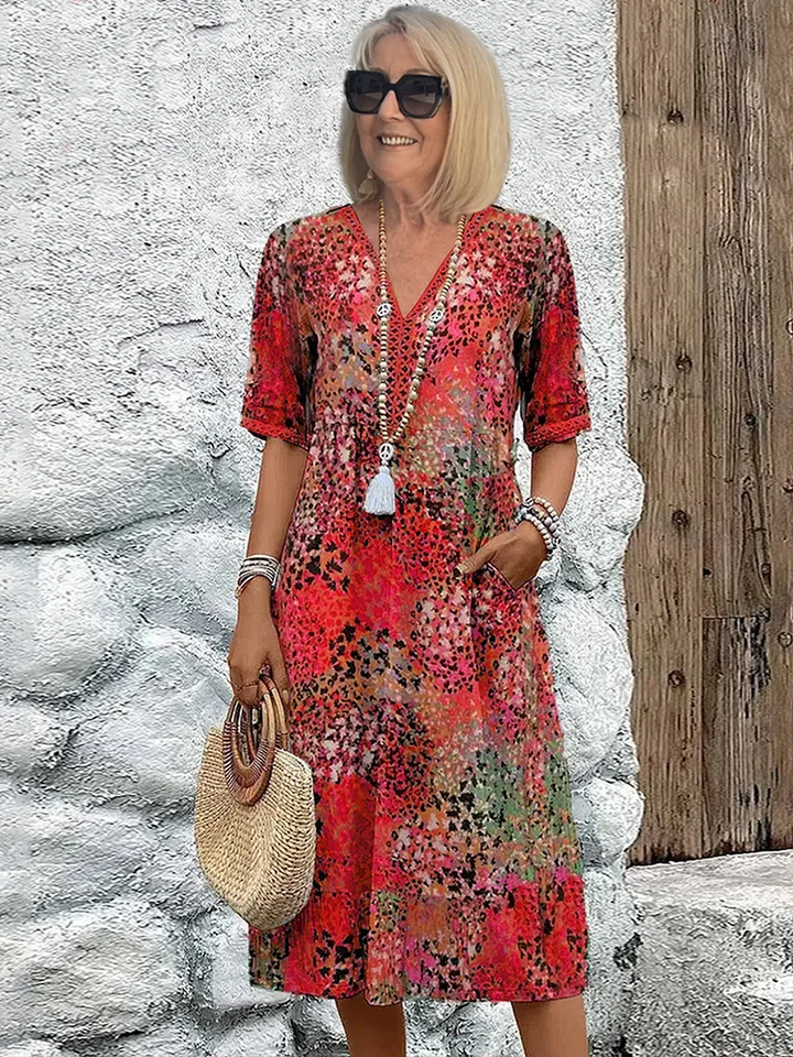 Violeta | ROBE MIDI VIBRANTE