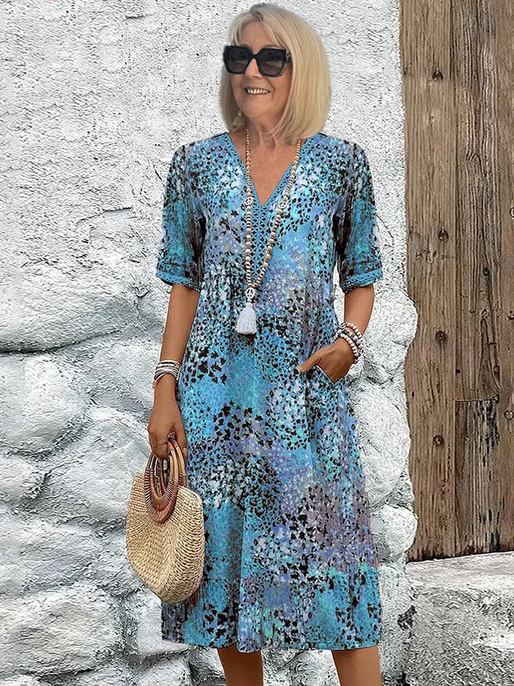 Violeta | ROBE MIDI VIBRANTE