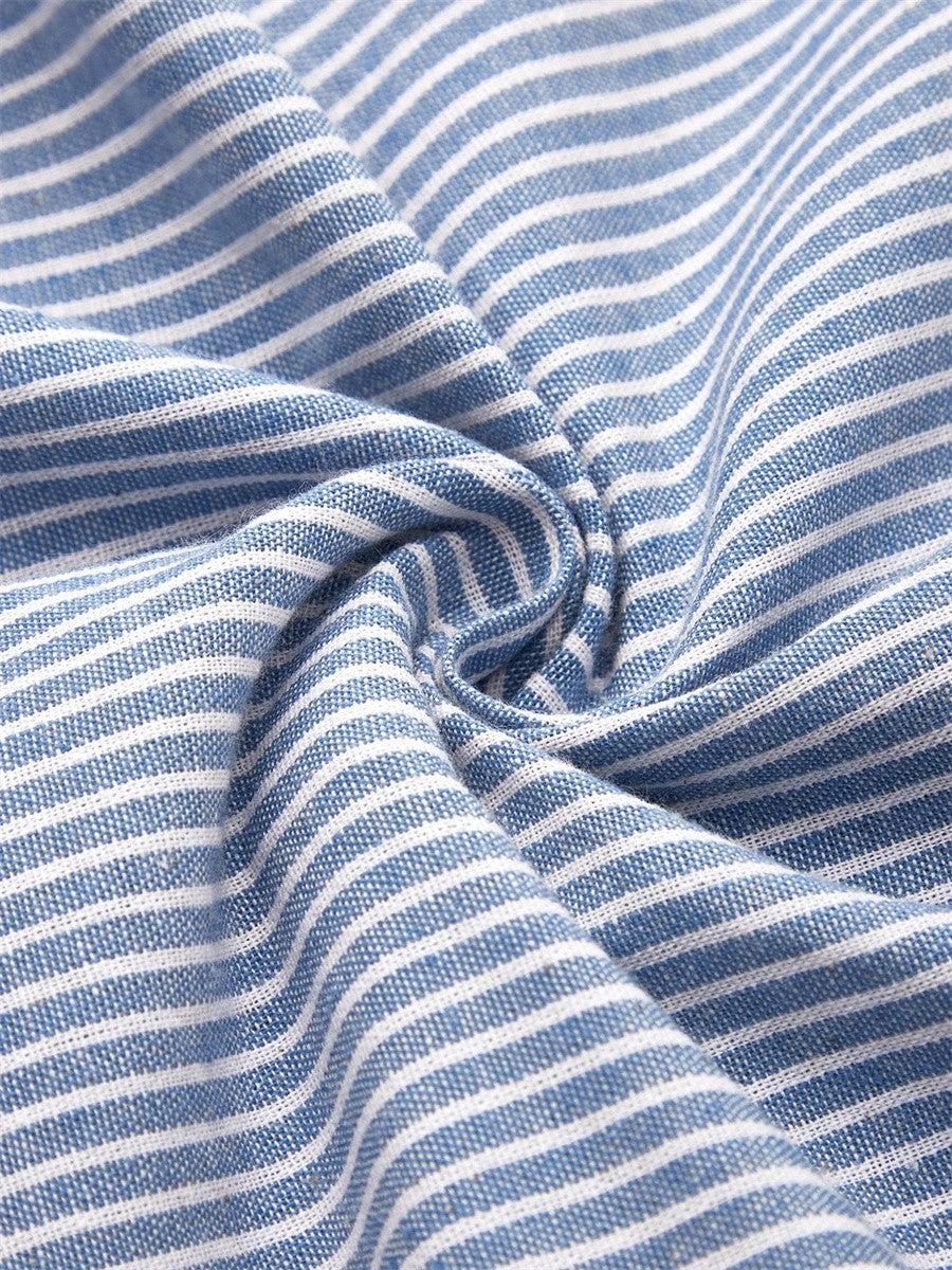 Belline | Robe midi rayée confortable et élégante