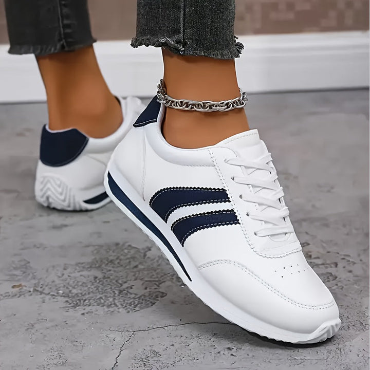 Lucienne | Sneakers Blanches Sportives Élégantes Confortables