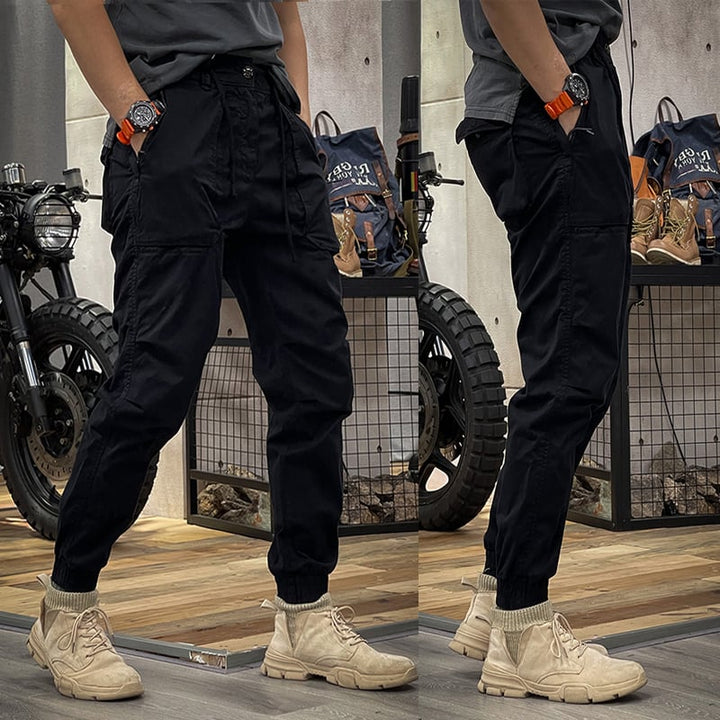 Rémi | Pantalon Cargo Extensible en Spandex