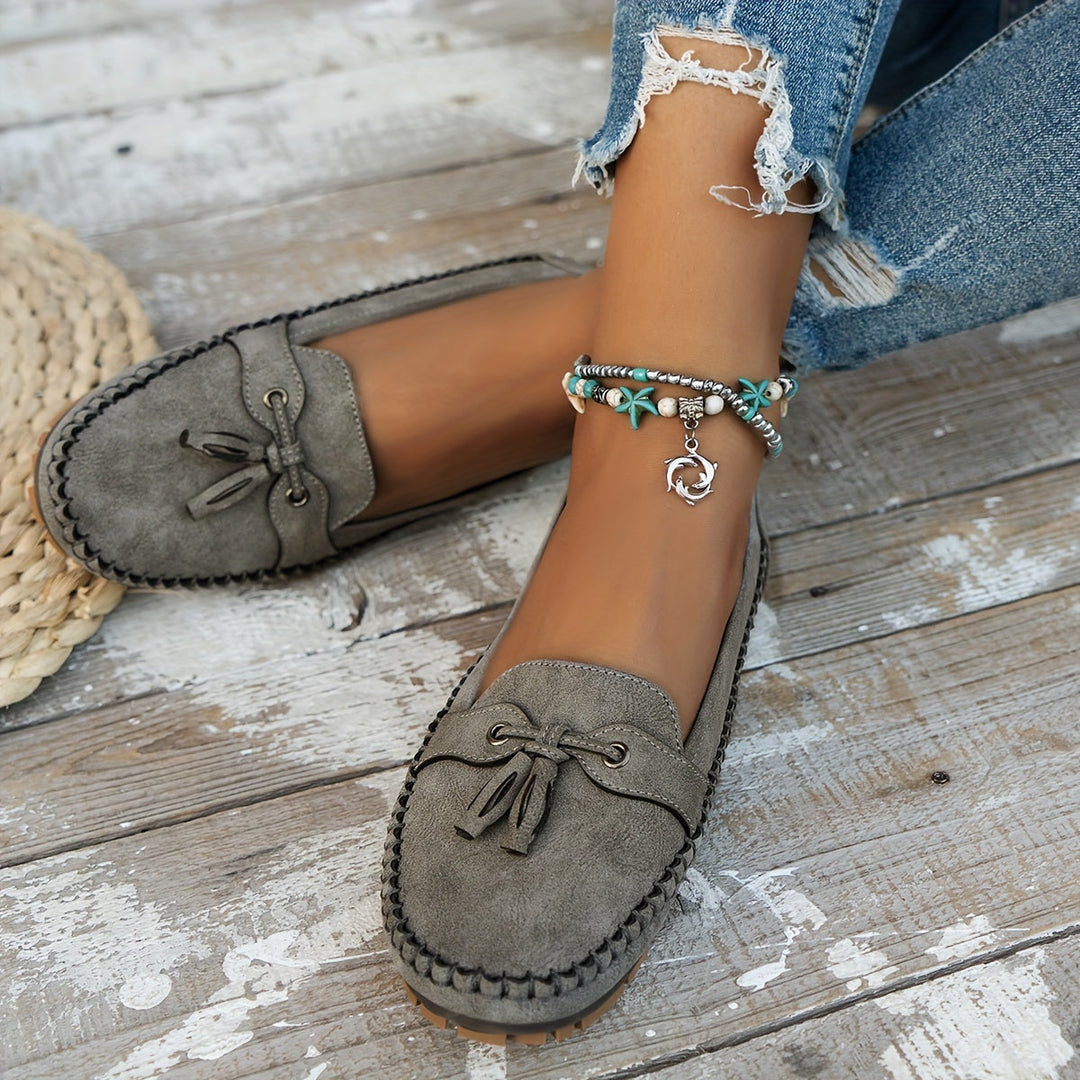 Nicaise │ Mocassins classiques avec détail à franges