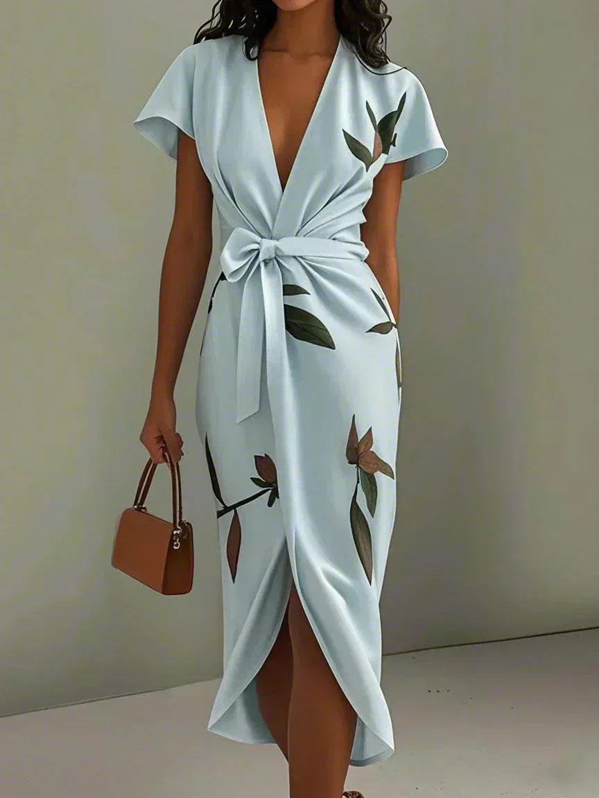 Marion | Robe Portefeuille Élégante