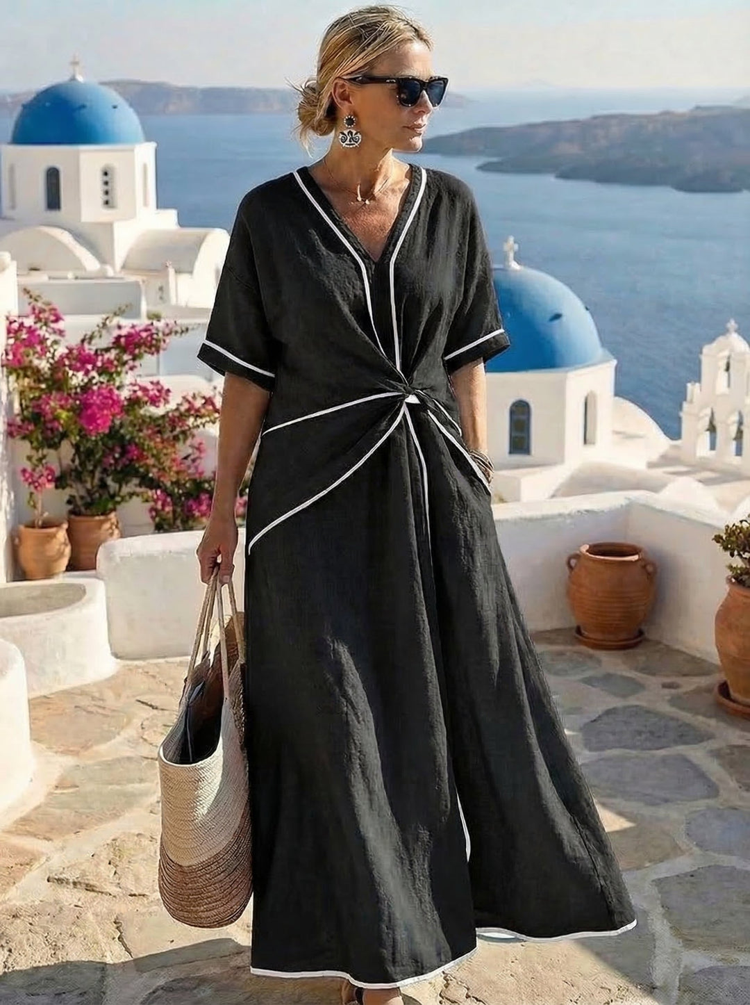 Santorin | Robe d'été légère