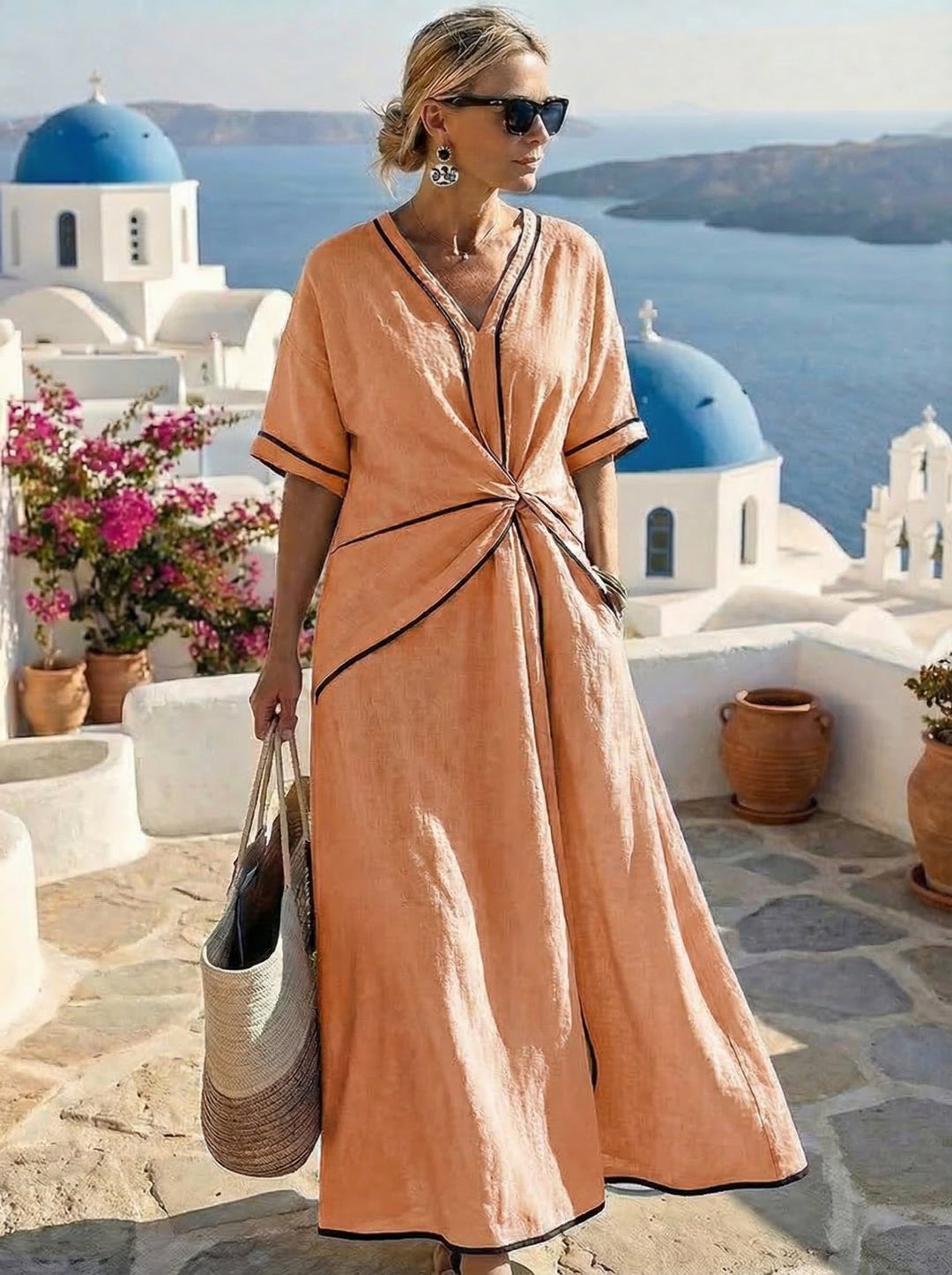 Santorin | Robe d'été légère